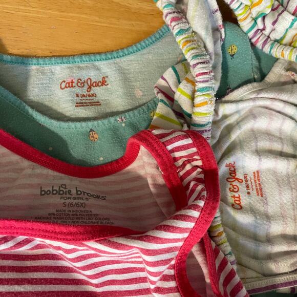 Girls Dresses Bundle of 3 Cat & Jack Bobbie Brooks Size 6/6X GUC - Picture 9 of 10